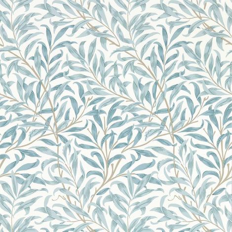 William Morris Design Willow Boughs Mineral Wallpaper Paste The Wall Non-woven (1/4)