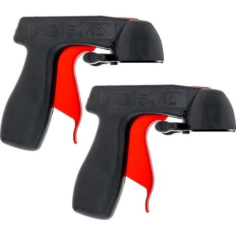 Poignée De Pistolet Spray Aérosol - Pistolet Bombe Peinture, Poignée De Pistolet Originale pour Bombes Aérosols, Support De Boîte À Laque, Pistolet À Peinture pour Bombes Aérosols(2PCS)