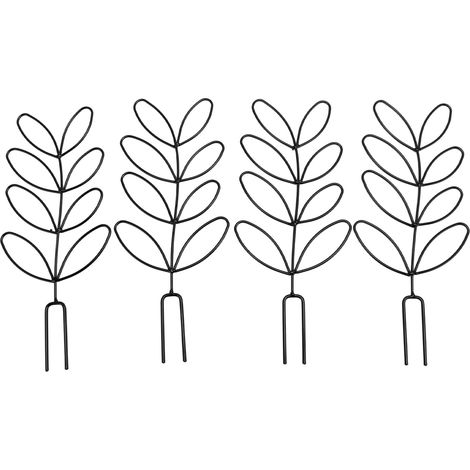 Support pour plantes grimpantes d'intérieur, support de jardin empilable, petit support pour plantes d'intérieur, tuteur pour plantes en pot et lierre, support en métal (1/5)