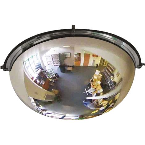 Miroir convexe RS PRO Demi Dôme, pour Intérieur x 450 mm, 900mm ( Prix pour 1 )