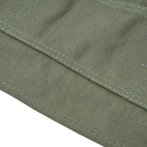 Delantal de pintura cerámica para adultos - Delantal de dibujo de lona para artistas - Accesorios de trabajo con bolsa para ollas y herramientas (1/5)