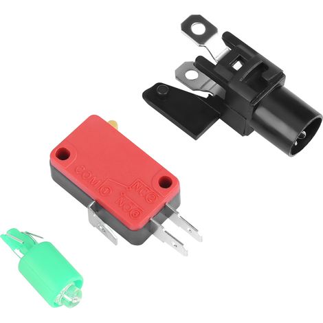 Bouton d'arcade massif de 100 mm avec LED convexité, remplacement de console (vert) (1/5)