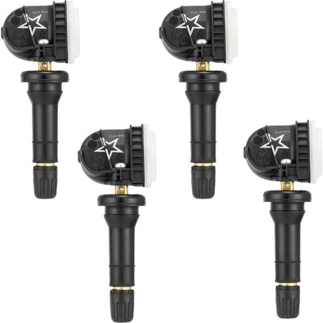 Sensore TPMS (sistema di monitoraggio della pressione degli pneumatici) per auto, composto da 4 pezzi, codici 13598771 e 13598772, per Buick, Cadillac e Chevy -Crezuo