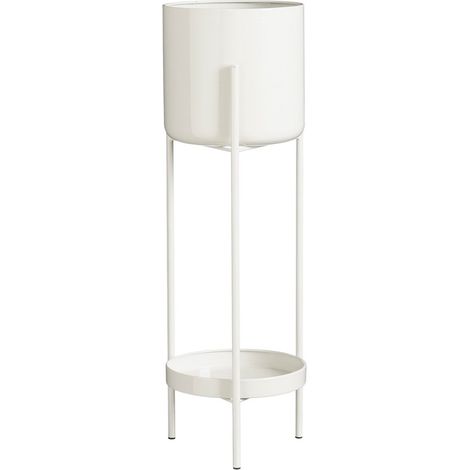 Mica Decorations Cache-pot d'intérieur Blanc H60xl19xL19cm (1/4)