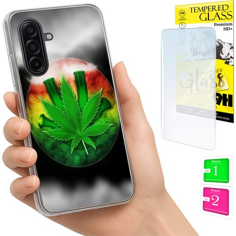 Custodia per Samsung Galaxy A17 5G, cover fotografica, cover posteriore + vetro 9H (1/5)