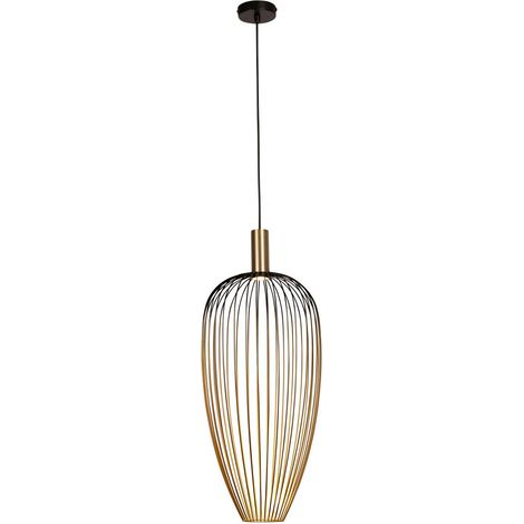 Lampe filaire Aurelie Ø 30 cm d’or - 21442/01/10 (1/2)