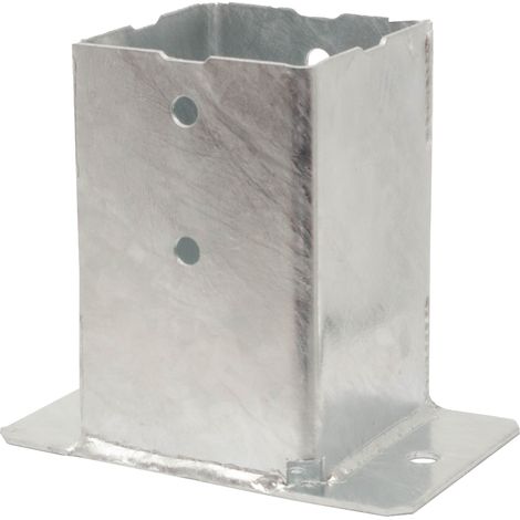 Base de poste SIMPSON para muro bajo y borde de losa - 70 x 70 Galva - PPJBM70