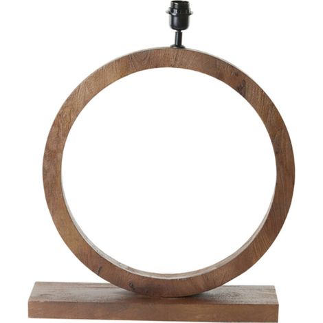 Light & Living - lampada da tavolo - Tinar - marrone - legno -