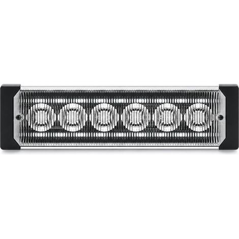 Feu LED Clignotant Ultra-Fin Blanc 12-24 V pour Arrière de Moto et Côté de Pickup (1/5)