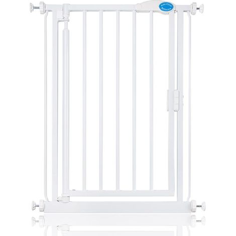 Bettacare Barrière De Sécurité À Fermeture Automatique, Barrière À Pression Pour Bébé, Étroit, 61cm - 66,5cm, Blanc (1/5)