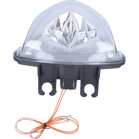 Komplettes Motorradrücklicht, integrierte Blinker und Positionsleuchten, klar, passend für Suzuki GSX-S 1000 2015-2020, modifizierte LED-Optik (1/5)