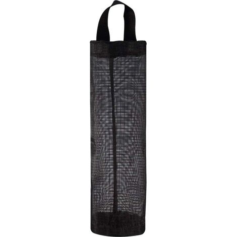 Support Pour Sacs Plastiques - Filet Polyester Réutilisable - Design Vertical avec Sortie Inférieure Élastique - Pour Cuisine ou Cabinet - 1 Pièce (1/5)
