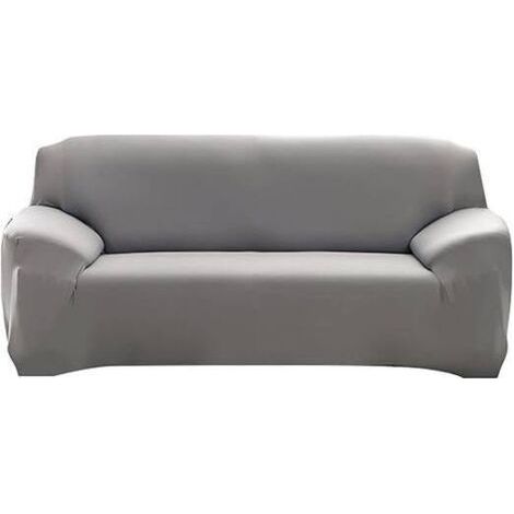 Housse de canapé extensible 2 places 145-185 cm – Tissu polyester et spandex – Protection contre taches et usure – Compatible avec la plupart des canapés (1/5)