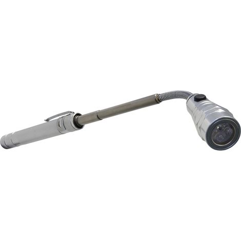 bacchetta snodata a led tascabile, magnetica, telescopica (1/2)