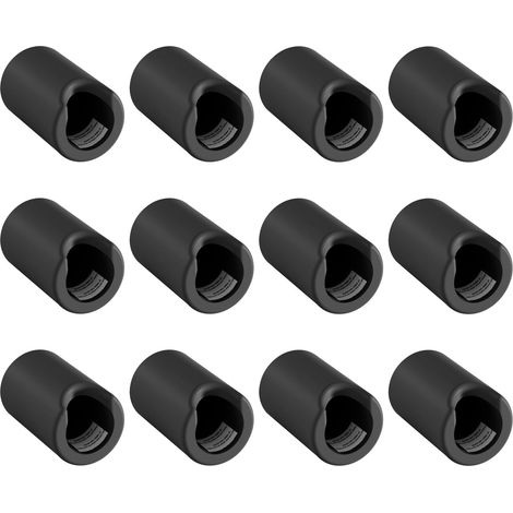 Protections d'angle en silicone et couvre-poignées d'armoire (Noir) (1/5)