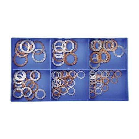 Kit de sellado no name 10024 100 piezas aluminio cobre