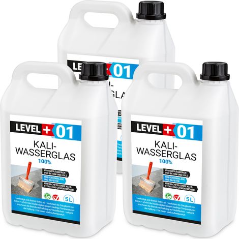 LEVEL+ Kaliwasserglas Unverdünnt Grundierung L+01 - 15L