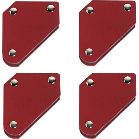 4 TLG WINKELMAGNET 4,5 KG SCHWEISSWINKEL 45° 90° 135° FERVI S057/060S