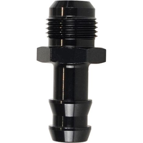 Adaptateur de tuyau à embout cannelé en aluminium pour conduite de carburant, raccord mâle 6AN vers raccord cannelé 3/8 pouce (1/5)