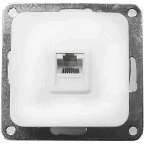 Presa da incasso RJ45 Cat6 serie Term EDM Blister (1/2)