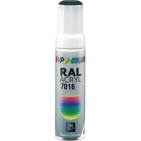 Pennarello per ritocchi, grigio lucido RAL 7016 12 ml Penna DUPLI-COLOR (Per 30)