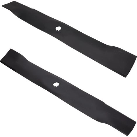 Jeu de lames 2x 54cm pour JOHN DEERE AM137331 AM140974 X300R X305R (1/3)