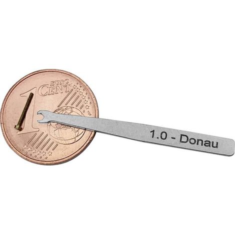 Donau Elektronik Kit de llaves ajustables micro de metal 10 piezas