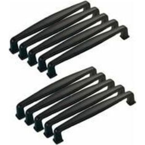 10 furniture handles with 13 mm hole spacing for kitchen, bedroom and wardrobe doors (1/4)