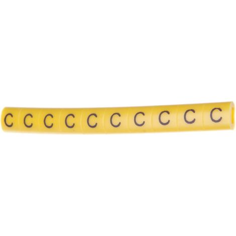 Marcatore per cavi OZ-0/C giallo E04ZP-01020102400 /100 pz./