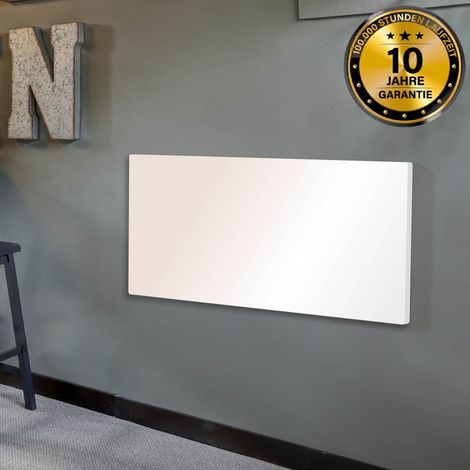 BRAST Infrarotheizung mit Stahlgehäuse 550 Watt inkl. Wandhalterung & Montagematerial Made in Europe Überhitzungsschutz Spezial-Heizfolie für optimales Raumklima (1/5)