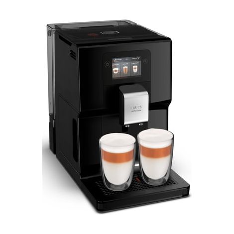 Krups – Cafetière expresso broyeur 1450W – 11 recettes préenregistrées – Écran tactile OLED – Capacité 3L et 250g