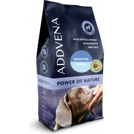 Croquettes pour chien ADDVENA POWER OF NATURE Sensitive Petit Agneau 2,5 kg (1/3)