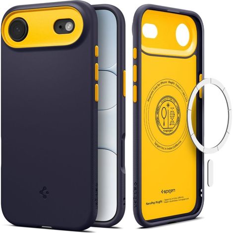 Funda protectora MagSafe para iPhone 17 Air Nano Pop - Azul marino