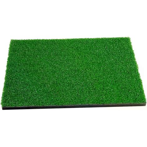 Golfspielmatte, Golfschlagmatte, Golfchip-Matte (20 x 30 cm), Teppichunterlage, Golftrainingsausrüstung, Golfübungsmatte, Bürospiele (1/4)