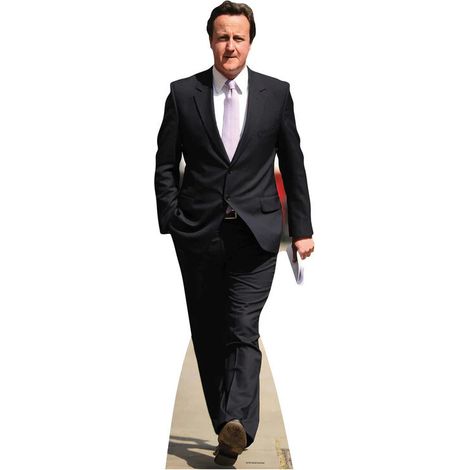 Figurine en carton David Cameron Polique Haut 180 cm (1/4)