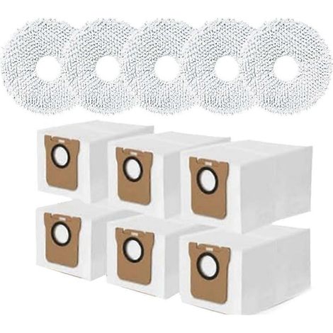 Sac à poussière pour aspirateur Xiaomi Mijia Omni 1s B101CN B116, pièces détachées pour Dreame L20 Ultra S10 S10 Pro, chiffon de nettoyage (1/5)