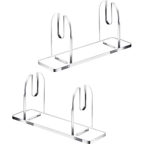 Acryl Faltfächer Display Organizer Rack Handaufbewahrung für Home Office Dekore Fächer Display