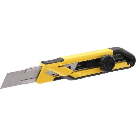 STANLEY cutter mpo 18 mm. stht10268-0 stanley , Hoja de acero inoxidable proporciona durabilidad y vida más larga. Almacenamiento de cuchillas incorporado: 2 cuchillas adicionales.