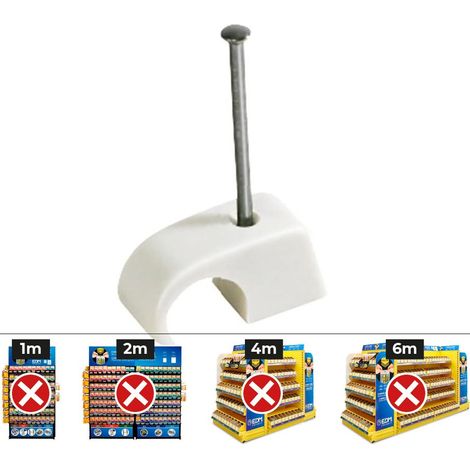 Caja 100 uds. plastigrap multidiámetro mplg ø 10-14 mm. color blanco (1/2)