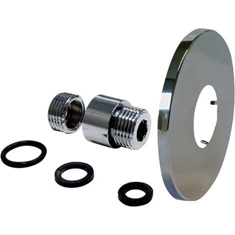 Somatherm – Rallonge FIXOPLAC pour carrelage – Raccord 12/17 et 15/21 – Compatible évier, lavabo, machine à laver, WC – Installation facile