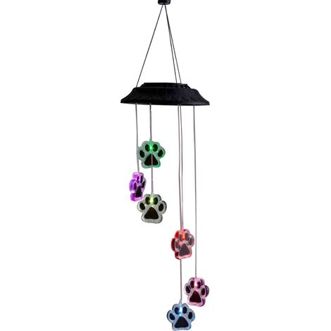 Solarbetriebene LED-Handyleuchte aus ABS mit Farbwechsel (1/5)