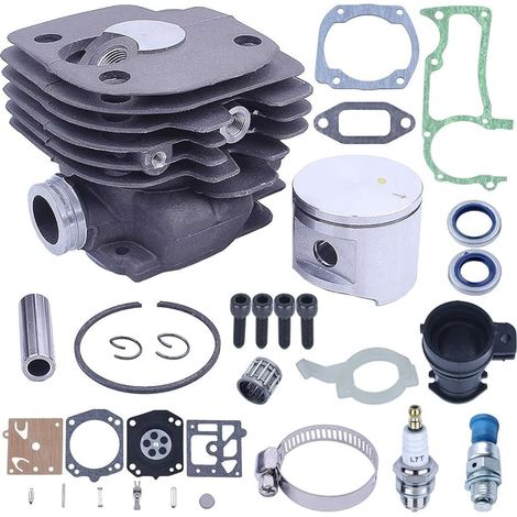 52 mm Cylindre Piston Kit pour tronçonneuse Husqvarna 372XP 371 365 362 375K Gros alésage Remplacer les pièces 503 93 93 72