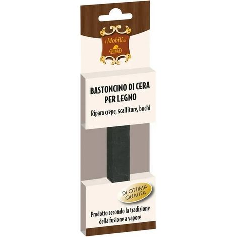BASTONCINI CERA PER LEGNO NOCE SCURO