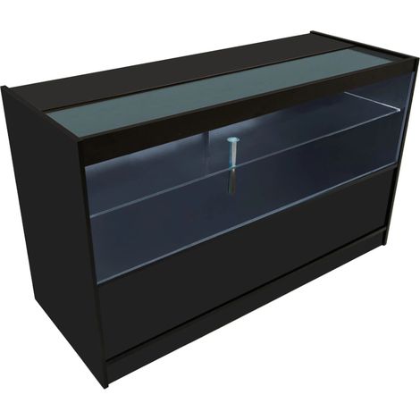 LED Retail Shop Counter C1500 - Black