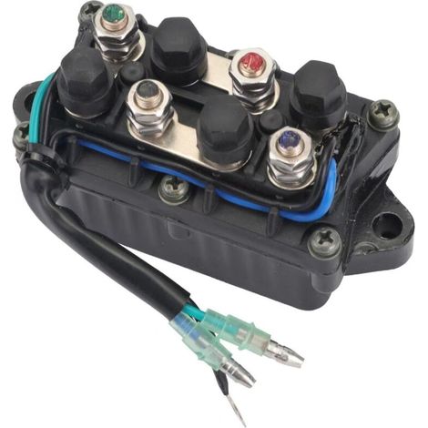 Relais de moteur hors-bord Yamaha 6H1-81950-00 (Pièce de rechange d'origine pour le relais de moteur hors-bord Yamaha 6H1-81950-00) (1/5)
