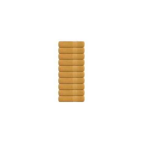 Servilletas FROGN, paquete de 10, color dorado, 50x100 cm, 360 g/m² - Crezuo (1/4)
