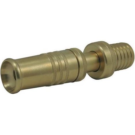 Raccords cannelés : lance maraîchère en laiton Ø 1 pouce 1/2 x 35mm