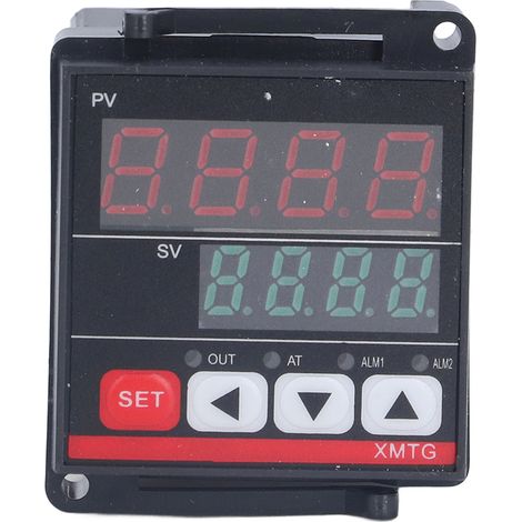 Thermostat numérique de régulation de température 0‑400℃, affichage digital, réglable, contrôleur AC 220V. (1/5)