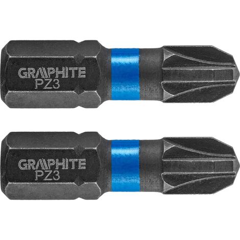 Schlagbohrer PZ3 x 25 mm, 2 Stück. (1/2)