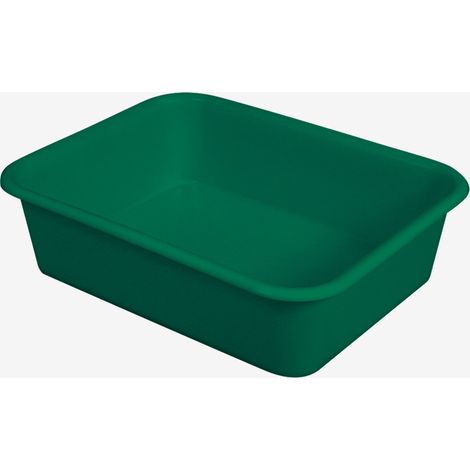 Bac à diviseuse rectangulaire 20 L - vert - Gilac